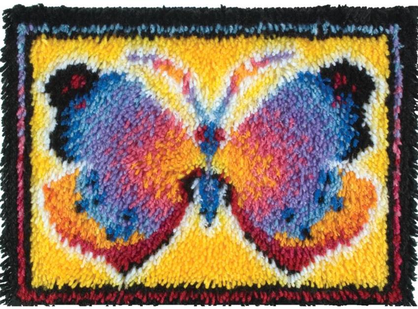 "Butterfly Fantasy" Latch Hook Kit