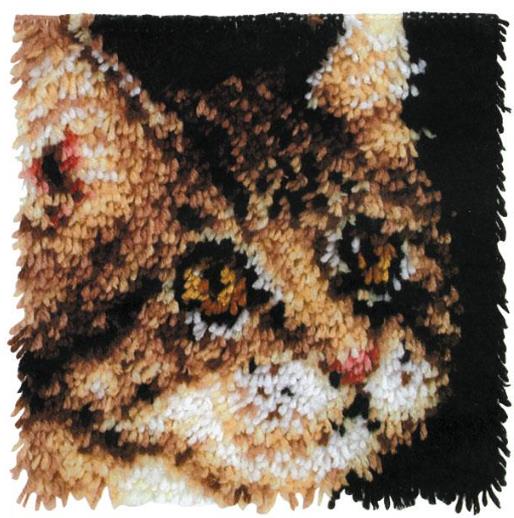 "Tabby" Latch Hook Kit at Everything Latch Hook